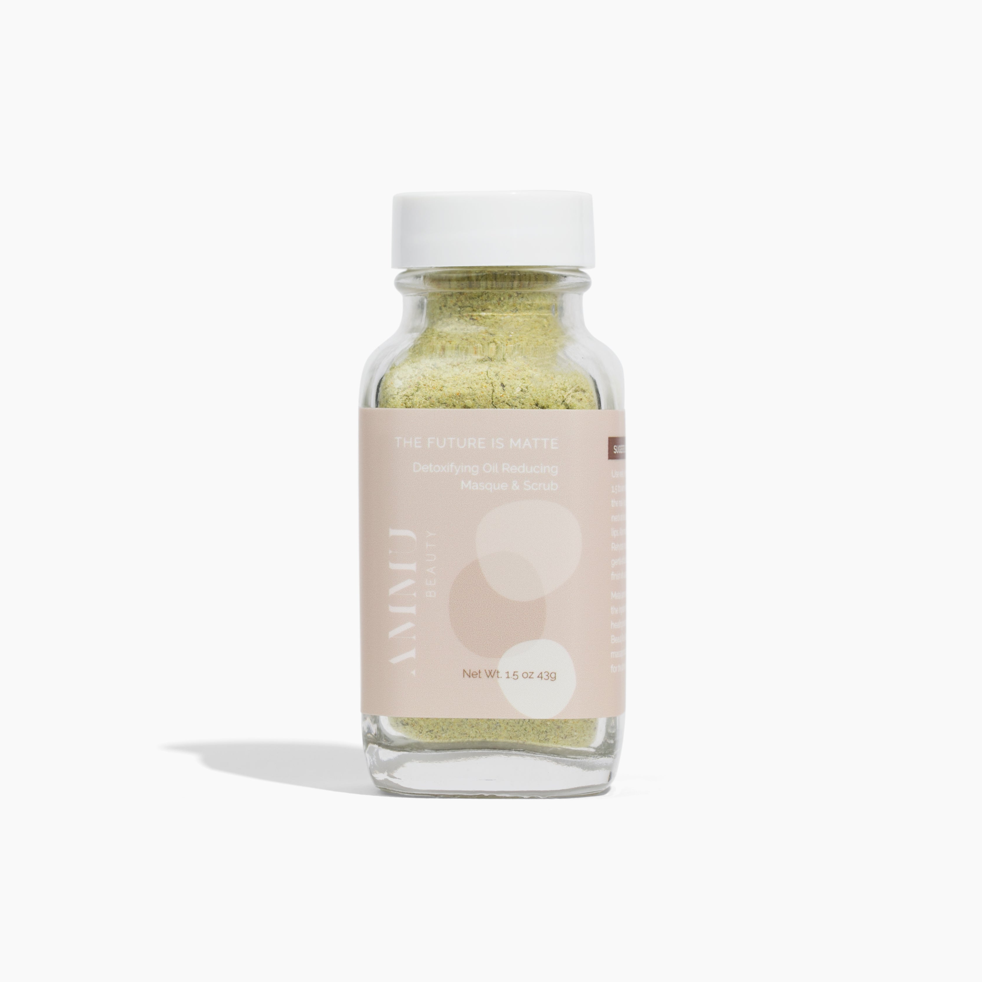 Realign and rebalance your oily skin while protecting your skin’s barrier. This rejuvenating face mask is powered by purifying mineral clays and brightening botanicals that decongest pores and visibly restores radiance. Visibly less oily skin just after one use. Use weekly to support clear, healthy skin.